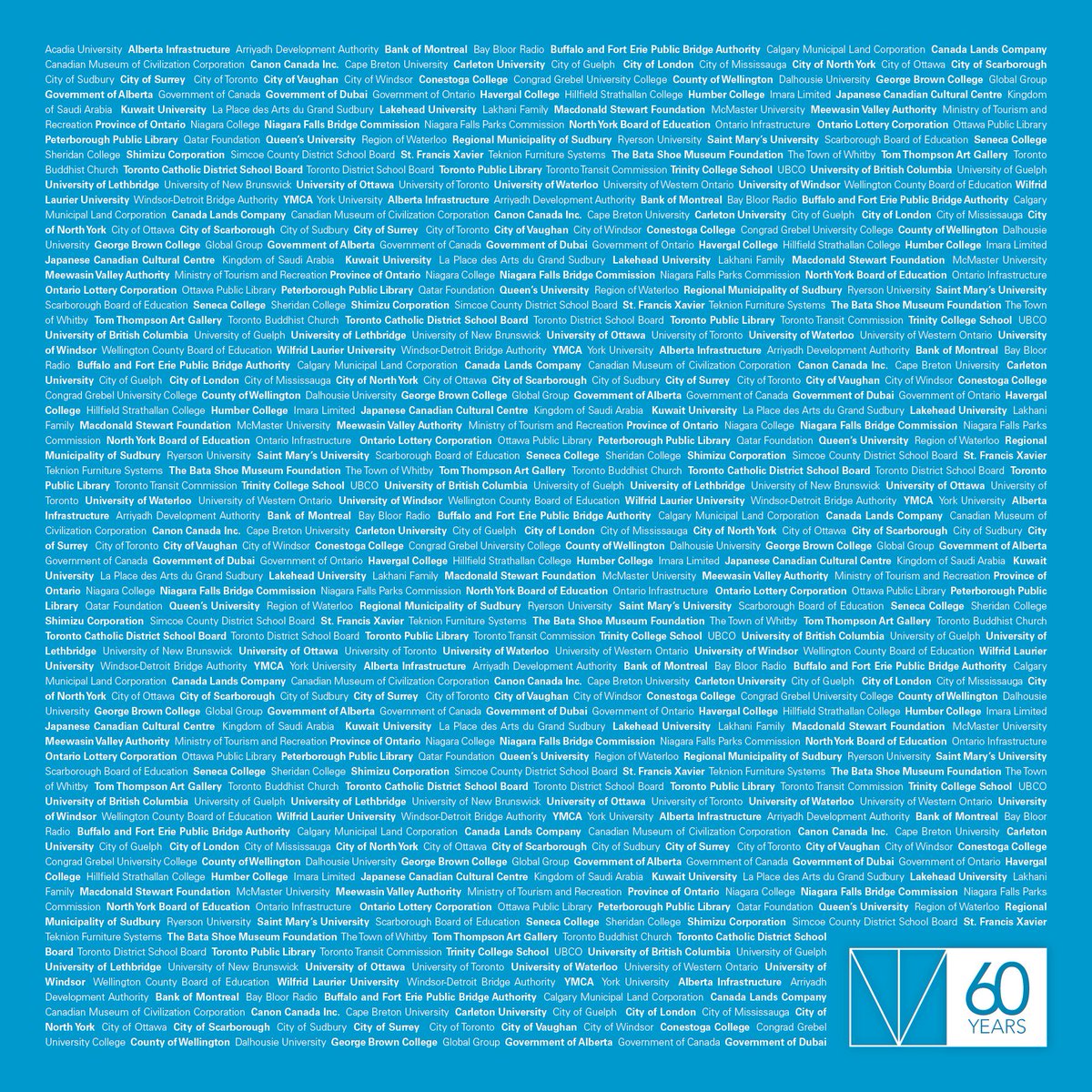 moriyamateshima's tweet photo. #MTA60: To each and every one of you who have supported MTA over the last 60 years – clients, consultants and admirers alike – thank you. We couldn’t have done it without you. Here’s to another 60! #designexellence #architecture #canadianarchitecture #moriyamateshima https://t.co/6TsWBqQgZh