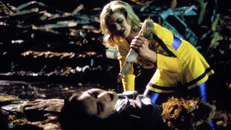Happy 49th birthday to DEADLY FRIEND star Kristy Swanson ( aka the OG Buffy the Vampire Slayer! 