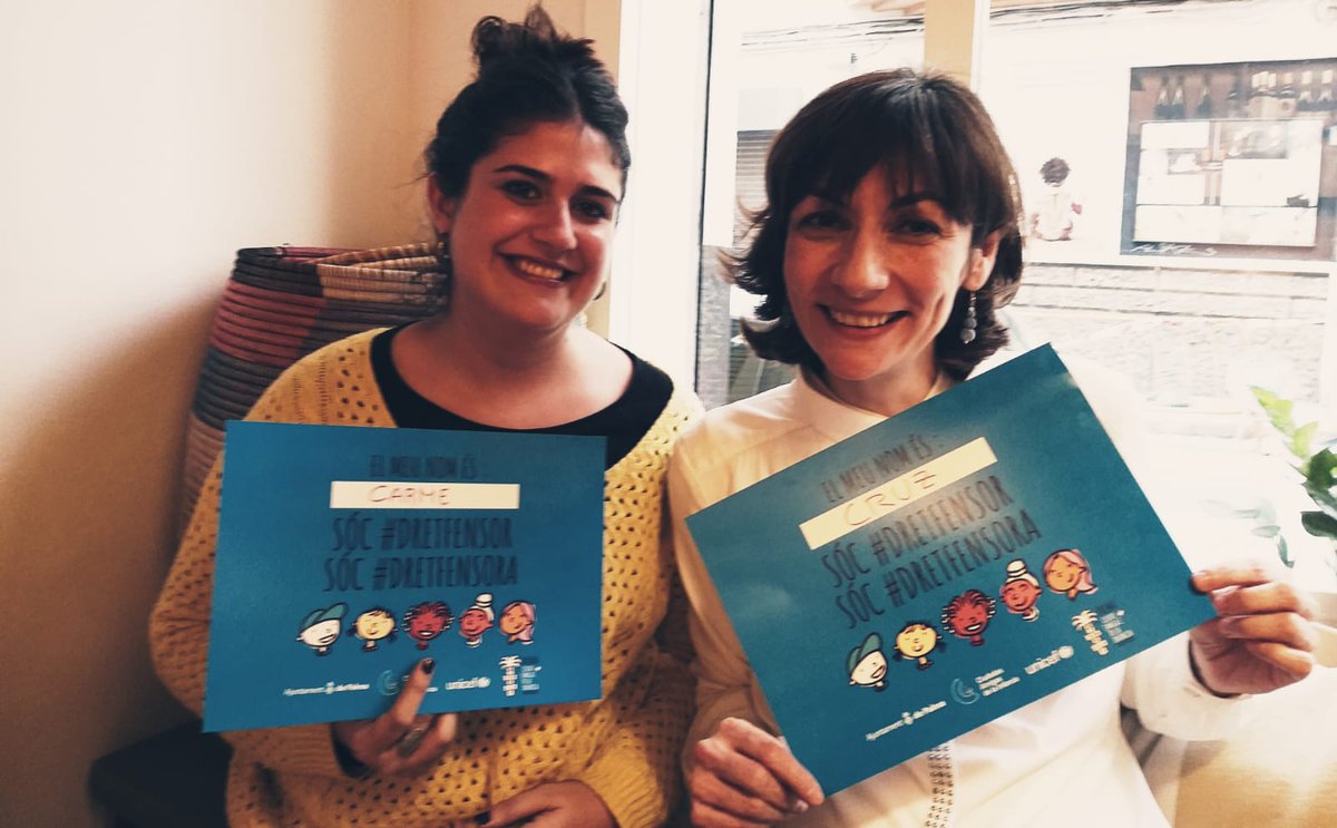 ACPP_Balears's tweet photo. Nos unimos a esta campaña porque queremos un mundo donde niñas y niños tengan sus derechos garantizados y protegidos.  #dretfensora #dretfensor #dretfensores #PalmaCiutatAmigaDeLaInfancia #consell https://t.co/Cs7IexjlgK