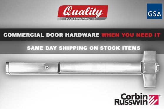 Quality_Door's tweet photo. https://t.co/cc2AjAT2eX stocks Corbin Russwin 8200 series and 5200 series Exit Devices, so when you need it, we have it!  For quick ship quoting or product availability email sales@qualitydoor.com 
@CorbinRusswin 
#corbinrusswin  #quality #doorhardware  #veteranownedbusiness https://t.co/6YeyaTgUg3