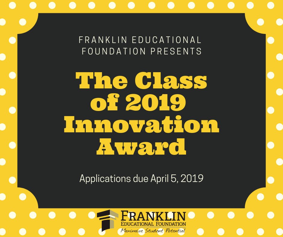 Franklin Educational Foundation tweet media