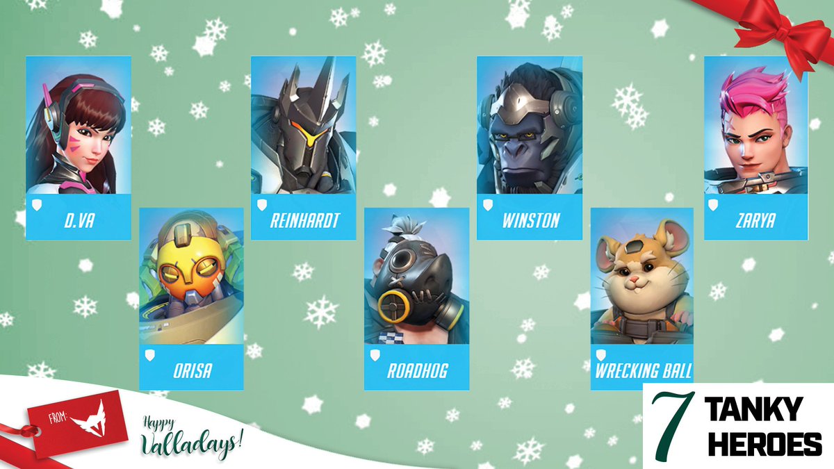 LAValiant's tweet image. 🛡️ 12 #VALLAdays Countdown! 🛡️

This one's for the heroes who take the hits for us 🛡️ Like, RT, and comment who your tank pick is for a chance at free PC OWL skin codes!