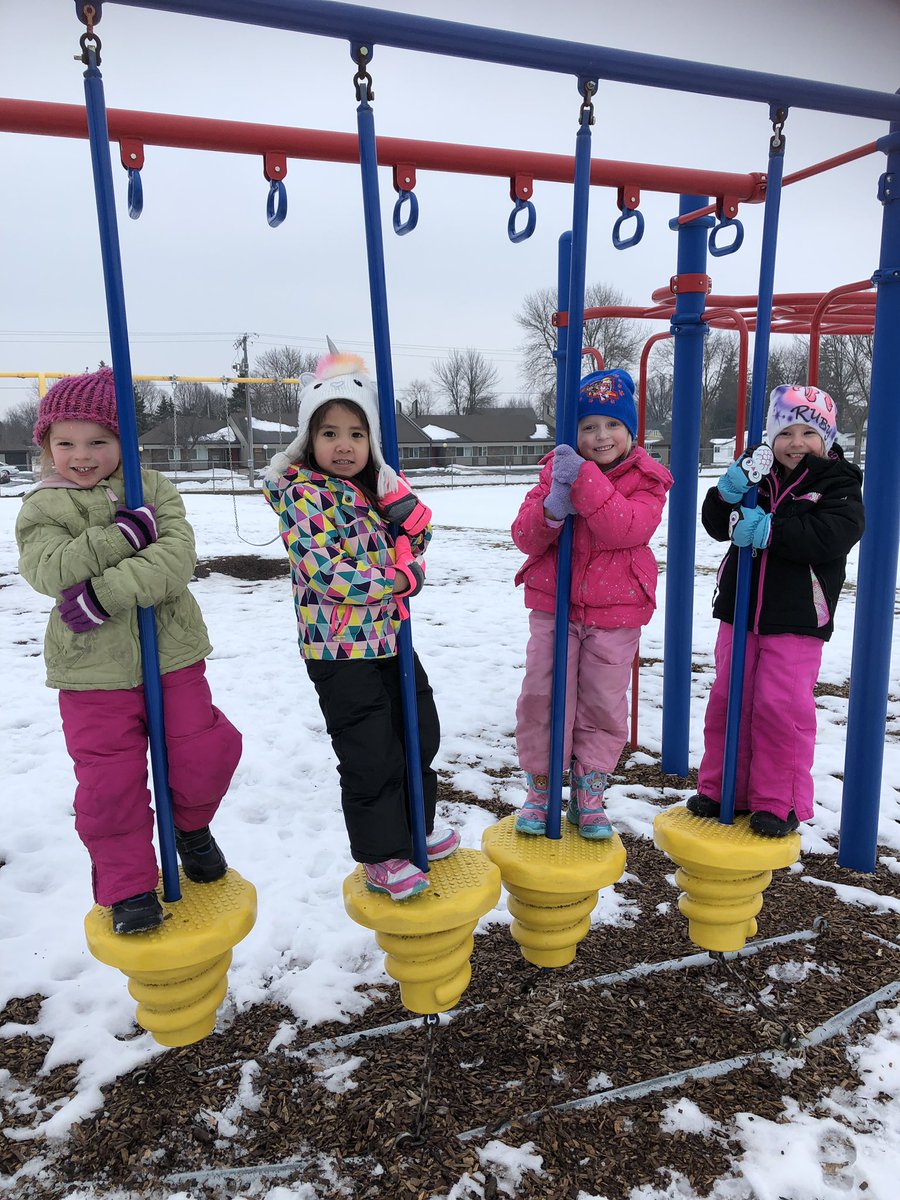 Just hanging around... We are loving this beautiful day in Minnesota! Preschoolers are the best! #whatmakesKWgreat