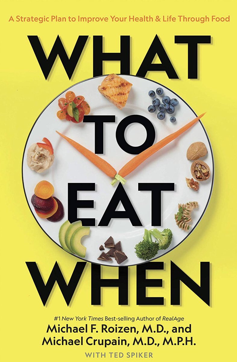 DoctorMikeDow's tweet photo. Congrats to my friend @DrCrupain, chief of the Medical Unit at The Dr. Oz Show, on his new book #WhatToEatWhen. He & @DrMikeRoizen shift their area of research from WHAT to eat —> WHEN to eat. They cover the latest research on how this affects your health. Highly recommended! https://t.co/Qp8i1VLdyy