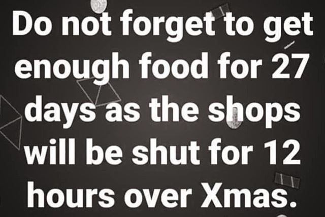 Just done the big shop (online) for Christmas. Or should I say the BIGGEST shop EVER. Now just the small matter of cooking it all! #christmascraziness #imnotdoingthisnextyear ift.tt/2POR4v6