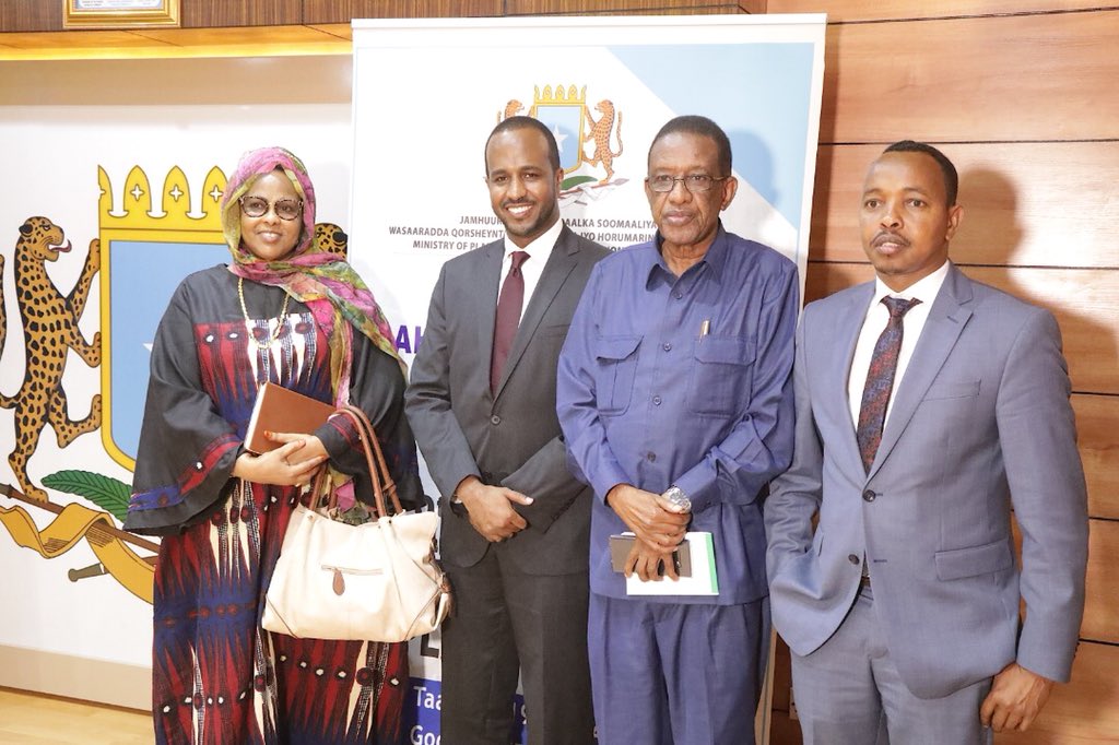 AmbGamal's tweet photo. It was an honor to witness the launching of the 9th National Development Plan (2020-2024). H.E. @SomaliPM launched the NDP in the presence of FMS planning ministries. The drafting process will involve extensive consultations with all key stakeholders across the country. https://t.co/DgDIrEPQNP
