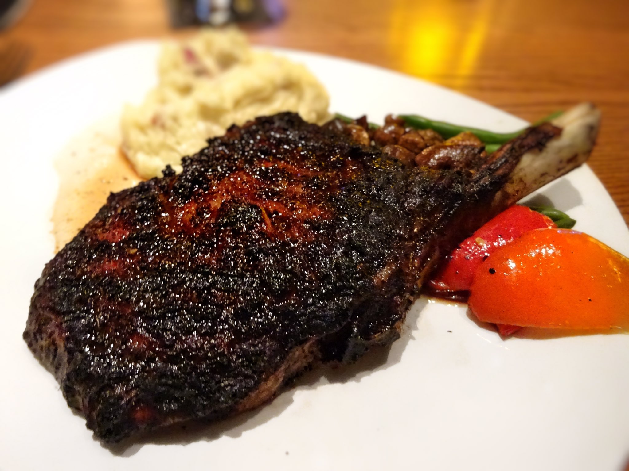 Rib Steak, Chicago-Style, Cooked To Medium-Rare - Picture Of The Keg Steakhouse + Bar - Burnaby - Tripadvisor