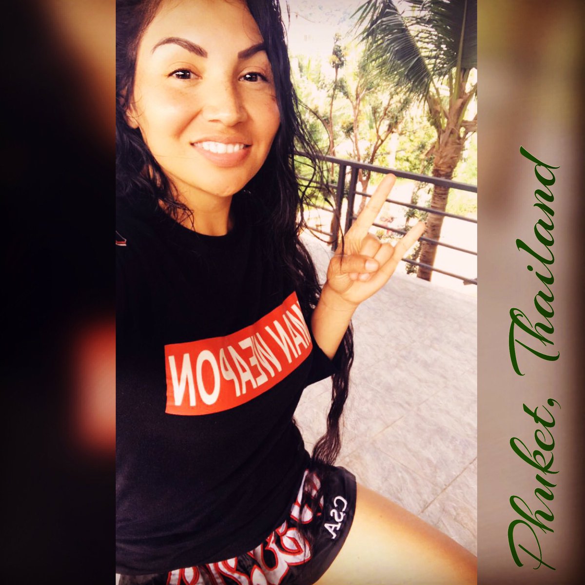 LizSwaby's tweet photo. ђųɱąŋ węąƥǫŋ 🤘🏽 #muaythaitraining #csagym #phuketthailand #tanandchill #muayying #nakmuay #humpdays https://t.co/Tu14k7Ggna