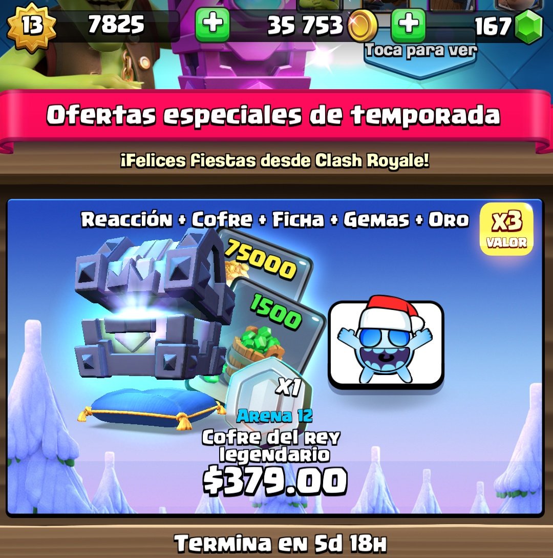 ❕❕❄️Sorteo Oferta Especial de Temporada❄️❕❕

❄️Requisitos ❄️

🔹Dar RT🔄 y ♥️
🔹Seguirme <a href="/_SirRoman/">Sir Román▕⃝⃤</a>
🔹Seguir a <a href="/oscar_cr16/">Oscar_Estrada</a> 
🔹Etiquetar a 2 amigos
🔹Pago por PayPal, Supercell ID, tarjeta iOS o Android💵

🔹Suerte a todos!

(Acaba el día Domingo)