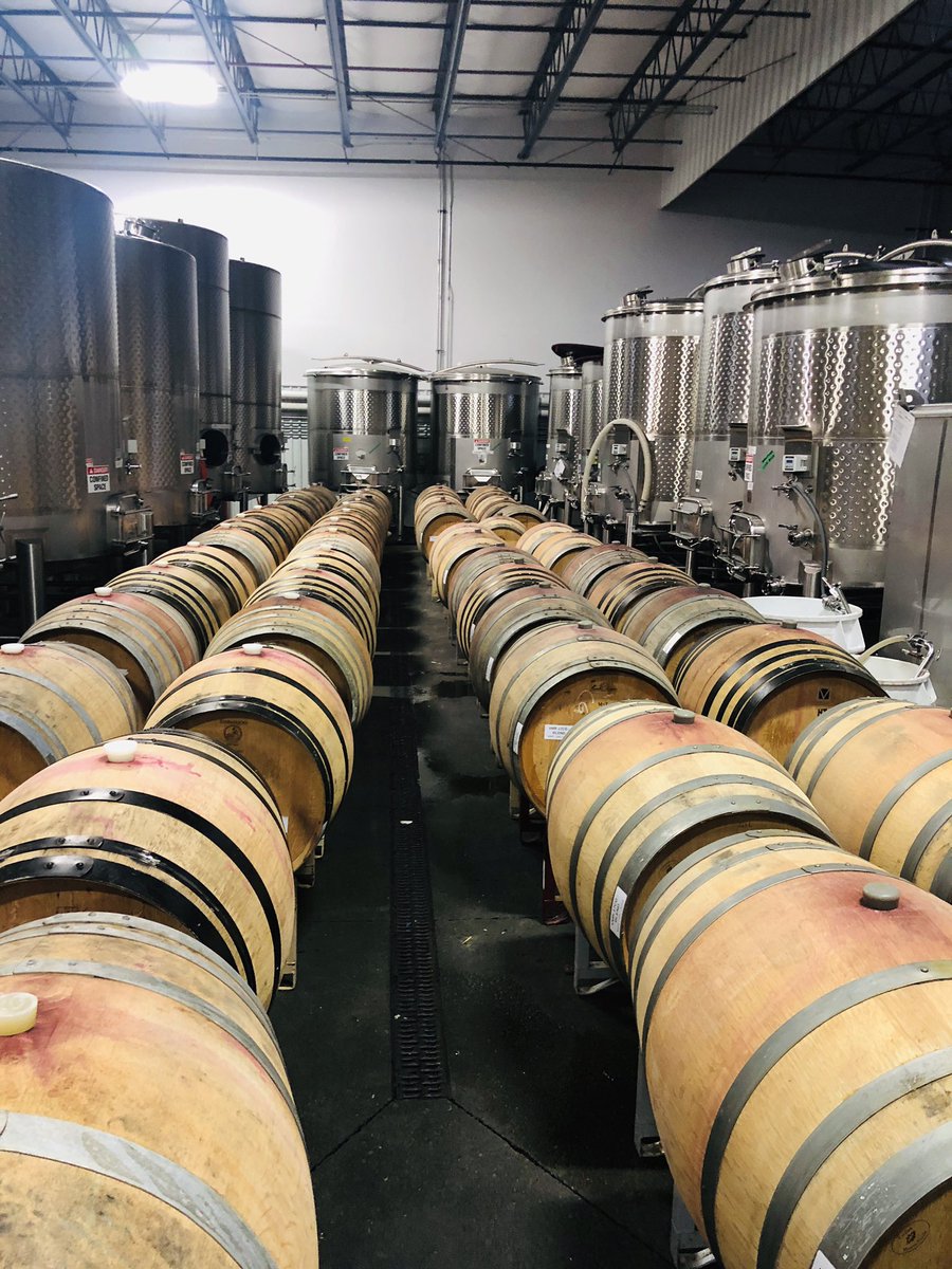 2018 reds out and topped. What a vintage!