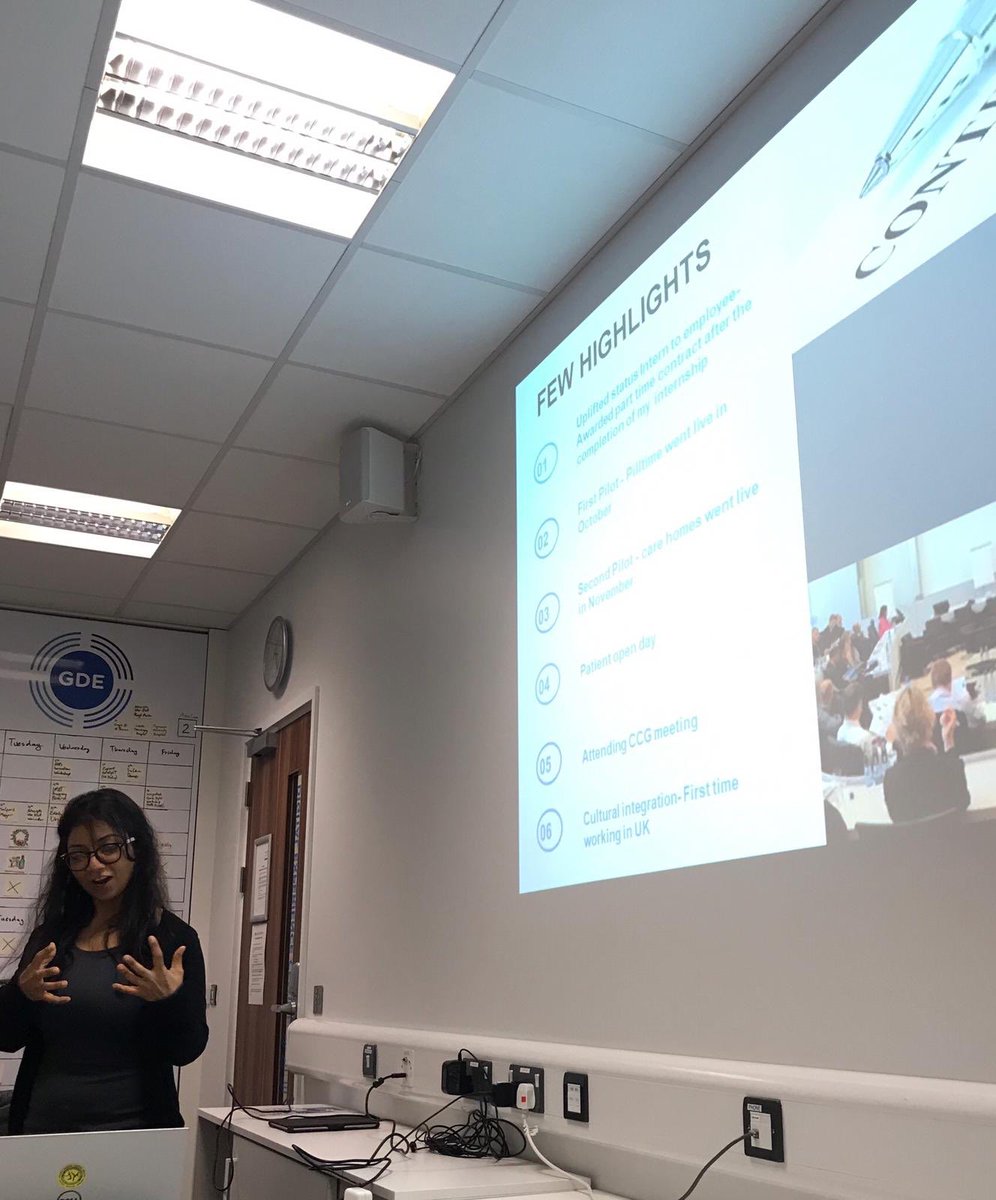 NCADigital's tweet image. Sad to say goodbye to team member @shreyashid today who goes back to academia after her time with #SalfordGDE team. Thanks for all your help with our projects. Onwards and upwards! #futuredigital #lastpresentation #GDE