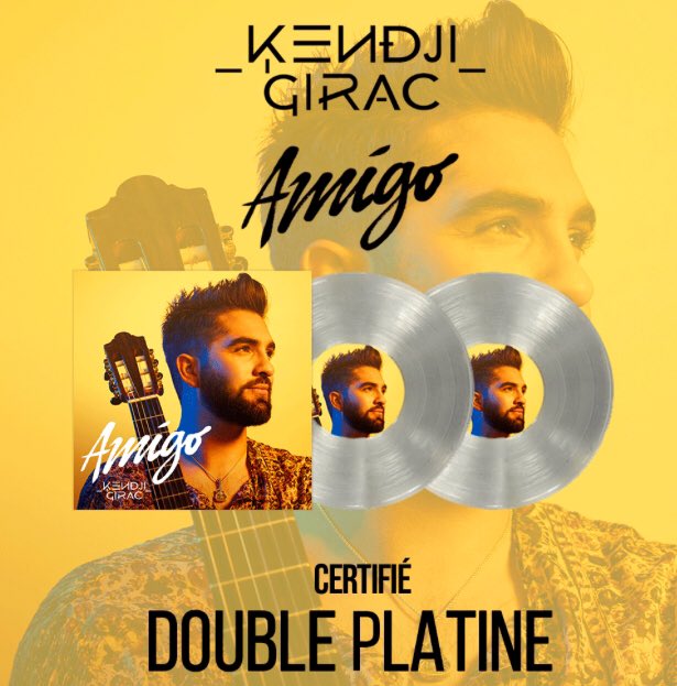 👏🏻👏🏻👏🏻 <a href="/GIRACKENDJI/">Kendji Girac</a> #amigo #doubleplatine w/ <a href="/Hakimnassouh/">Hakim N</a>