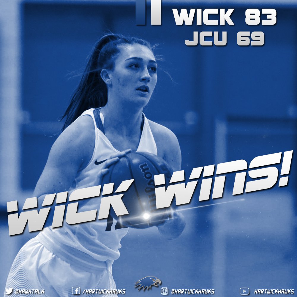 HawkTalk's tweet photo. Maggie Kirby shows out in the early start, pouring in a career-high 29 points along with a game-high nine rebounds to help get 'Wick back on track. The Hawks are now 6-2 on the season! #wickstrong https://t.co/6MyF0wkfLm