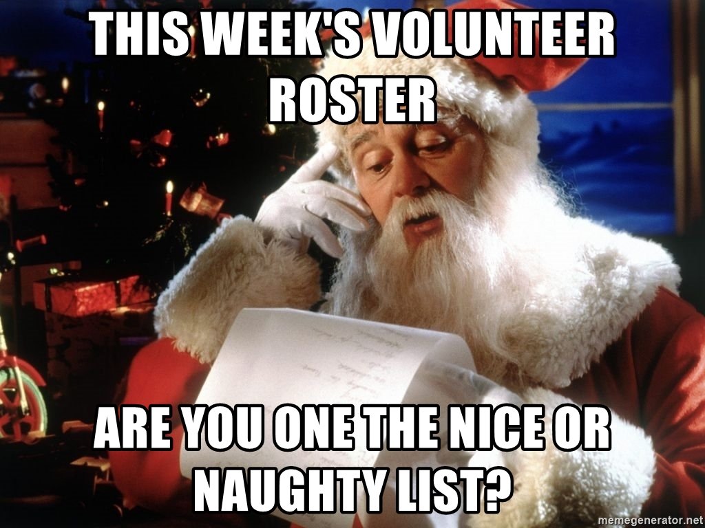 Elgin parkrun (@elginparkrun) on Twitter photo One vacant slot on Saturday's Roster , three needed for Christmas Day and six still required for next Saturday.
If you want to be on Santa's nice list then please email us at Elginhelpers@parkrun.com
Let's deck the halls with vests of hi-viz, tra la la la la One vacant slot on Saturday's Roster , three needed for Christmas Day and six still required for next Saturday.
If you want to be on Santa's nice list then please email us at Elginhelpers@parkrun.com
Let's deck the halls with vests of hi-viz, tra la la la la