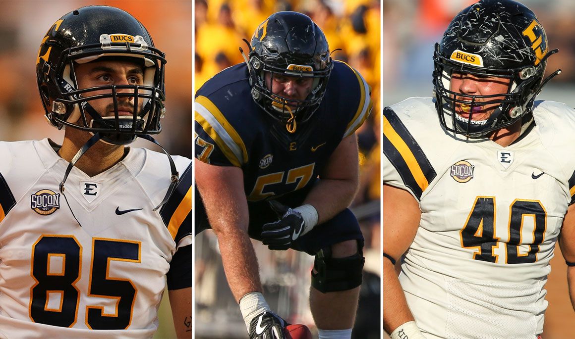 ETSUAthletics's tweet photo. Jerman, Pyke, Weigel named HERO Sports All-Americans https://t.co/ctQEHz5puN https://t.co/pElFlTDNc5