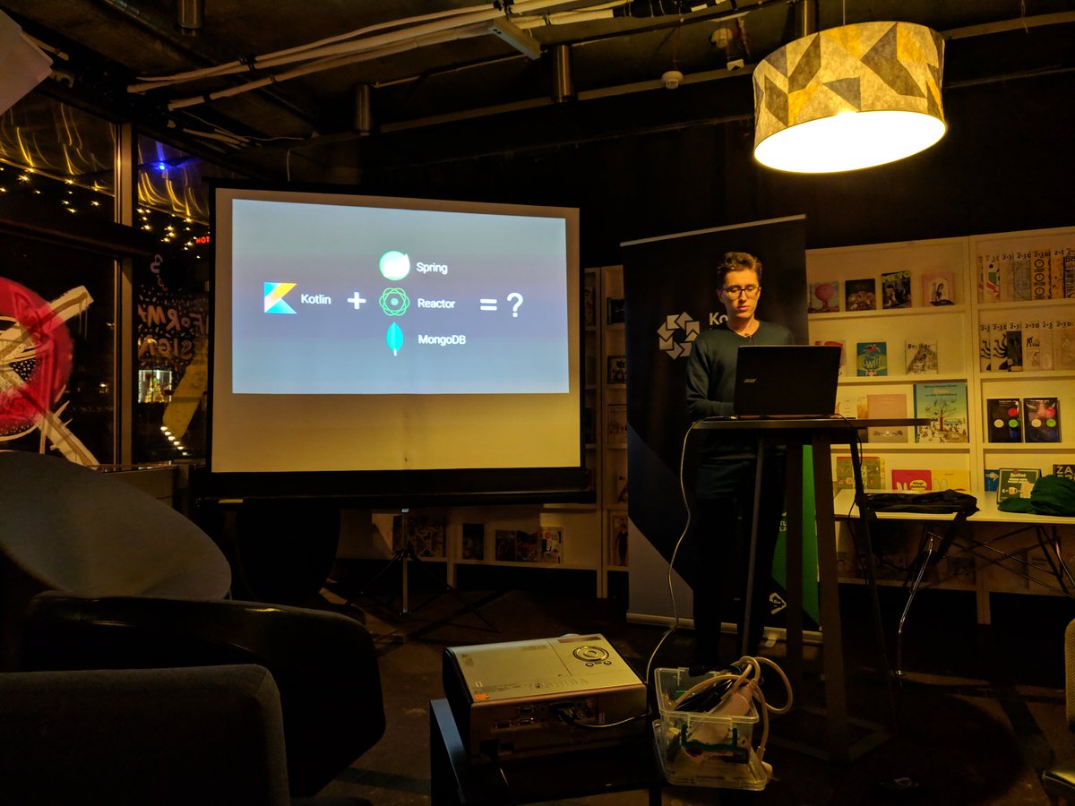 SliskiCode's tweet image. #kotlinkrakow #krakowkotlin #kotlinkrakowusergroup #kotlinusergroup Kotlin on backend? Why not!