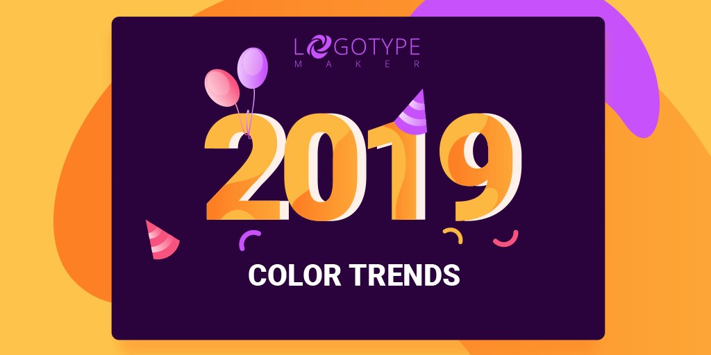 logotypemaker's tweet image. All the colors of the rainbow! Or not? Curious to know what 2019 has to offer? The coolest color trends in LogotypeMaker&apos;s new article are waiting for you! buff.ly/2UXjGGv #designtrends #colortrends #2019trends #logotypemaker #inspiration