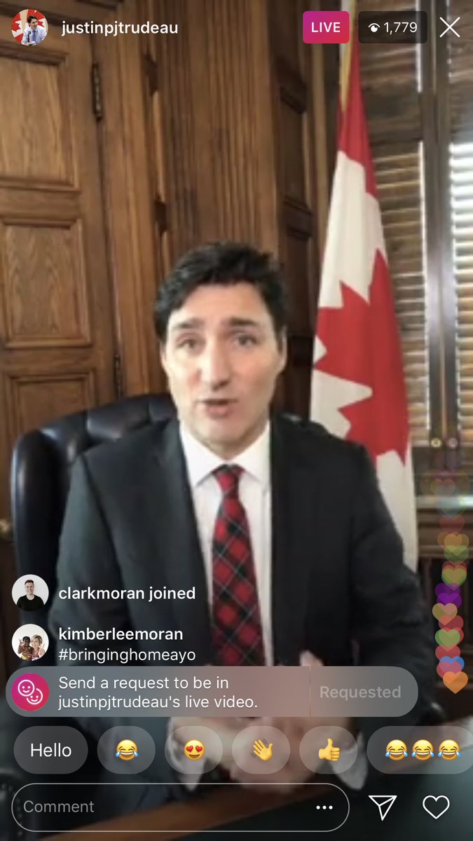 clarkmoran's tweet photo. Mr.@JustinTrudeau 
With respect to your LIVE answer to us  on Instagram - things aren’t complicated. @kimberleemoran and I have done the complicated part. It’s now become CONCERNING! The inactivity and lack of compassion is causing many Canadians concern. 
#bringinghomeayo https://t.co/0TaIG8gXAV
