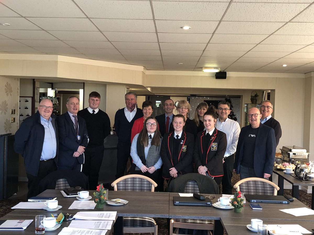 Lochgelly pupils meeting with <a href="/DYWFife/">DYW Fife</a> board today to share their ideas on how we can support young people to make informed choices about their future pathway.