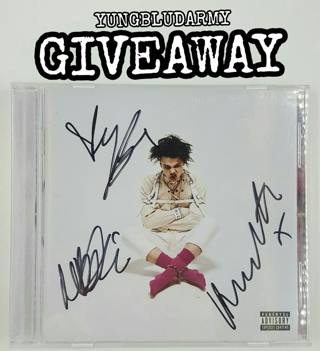 The Second Studio Album Weird Signed CD AFTAL YungBlud Autograph 
