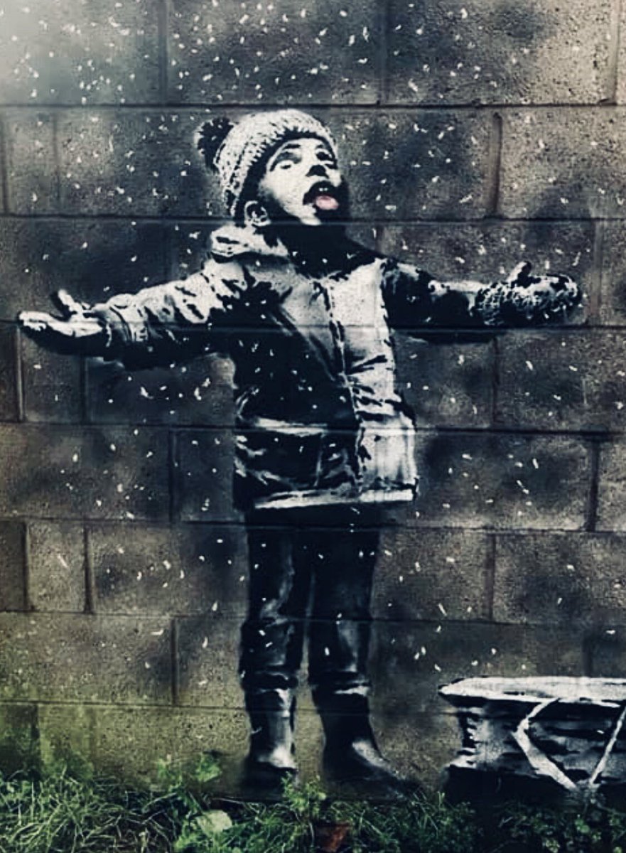 Ysgol Cwm Brombil Art Design Technology Season S Greetings From Banksy Perfect Opportunity For All Gcse Art Graphic Design And Textiles Students To Gather Primary Research On Your Doorstep
