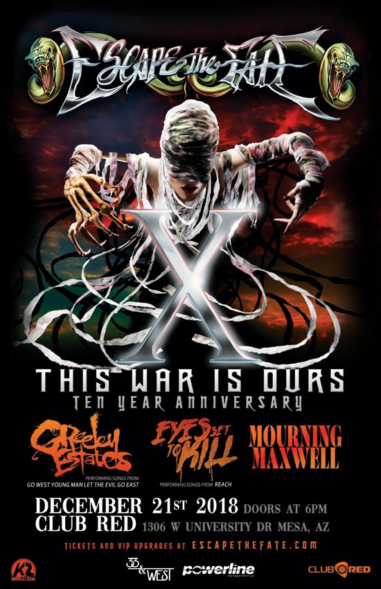 Two days!! Come and hang.