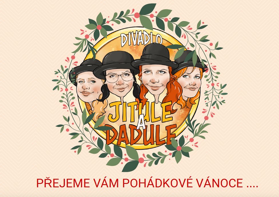 Jitka_Matejkova's tweet photo. Divadlo Jitule a Dadule Vám přeje pohádkové Vánoce.
#jituledadule #akceprodeti #divadlo https://t.co/5MPhxv67BJ