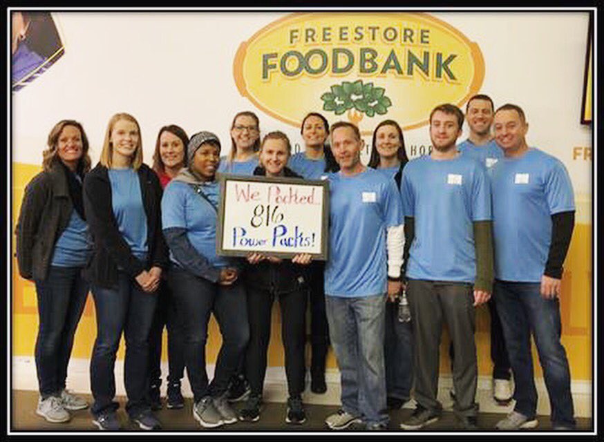 MB loves being a partner with @DaytonUnitedWay! Our volunteers spent the last event of the year at the @FreestoreFB! 💙 Helpers assembled over 800 power packs and weekend meal packs for children in need. Great job, MB’rs! #MBGivesBack #MuchBetterAtMB