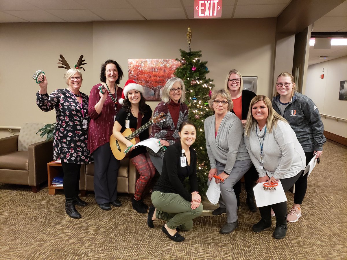 Guest appearance by the Eventide "Jingle Bell" carolers.🎄Merry Christmas! #TeamEventide #EventideMoorhead
