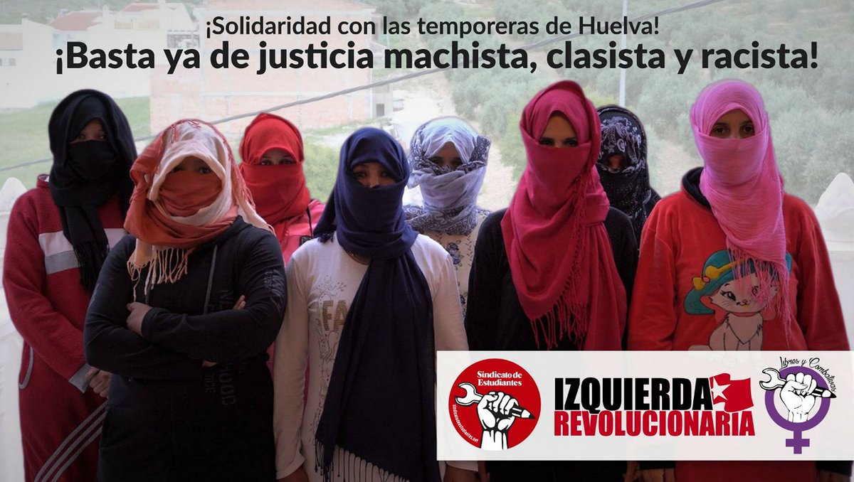 Ecuador Etxea (@ecuadoretxea) on Twitter photo Convocadas <a href="/LibrsyCombativs/">Libres y Combativas</a> @SindicaEstudianel <a href="/IzquierdaRevol/">Izquierda Revolucionaria</a> un centenar de personas se concentran en #Bilbao para mostrar su apoyo y solidaridad #feminista a las <a href="/temporerasfresa/">Temporeras contra la esclavitud</a> 🍓 #Huelva bit.ly/2BxrsxI ¡BASTA YA de justicia machista, clasista y #JusticiaRacista! Convocadas <a href="/LibrsyCombativs/">Libres y Combativas</a> @SindicaEstudianel <a href="/IzquierdaRevol/">Izquierda Revolucionaria</a> un centenar de personas se concentran en #Bilbao para mostrar su apoyo y solidaridad #feminista a las <a href="/temporerasfresa/">Temporeras contra la esclavitud</a> 🍓 #Huelva bit.ly/2BxrsxI ¡BASTA YA de justicia machista, clasista y #JusticiaRacista!