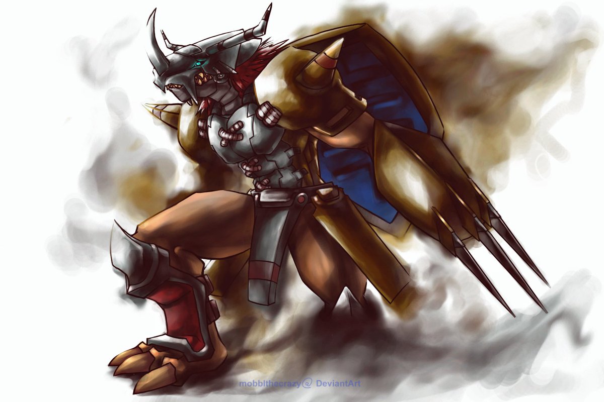 mobblthecrazy's tweet image. Older pictures time! Wargreymon with .... a bad mood?
#Wargreymon #Digimon #DigimonAdventure