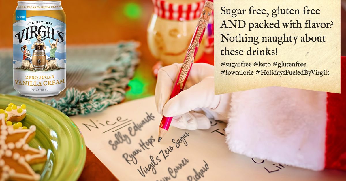 DrinkVirgils's tweet photo. All the fixings for the holiday season! #sugarfree #keto #glutenfree #lowcalorie #allnice #HolidaysFueledByVirgils https://t.co/SXNEsMpQUh