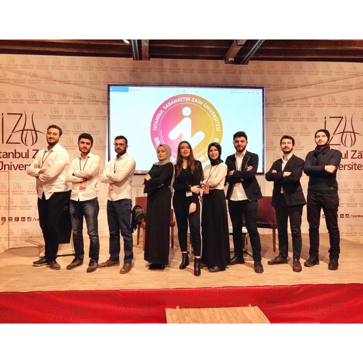 izubtk's tweet photo. İzubtk olarak  Dijital Toplumda Web başlıklı panelimizi gerçekleştirdik. Bilge Adam’dan sayın Mustafa Acungil’i ve Netspaker’dan sayın Mustafa Yalçın’ı ağırladık. Katılım sağlayan hocalarımız ve arkaşlarımıza teşekkür ederiz. Bir sonraki etkinliğimizde görüşmek üzere. #izubtk https://t.co/tOhPUfi67Z
