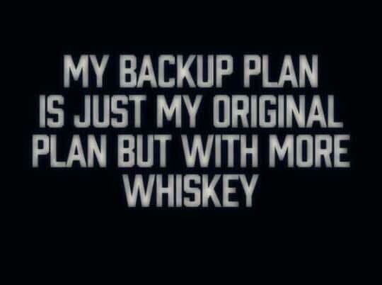 GERARDWHISKEY's tweet photo. Time to go for Backup Plan #whiskey #gerardwhiskey https://t.co/K9fbAy9kpI