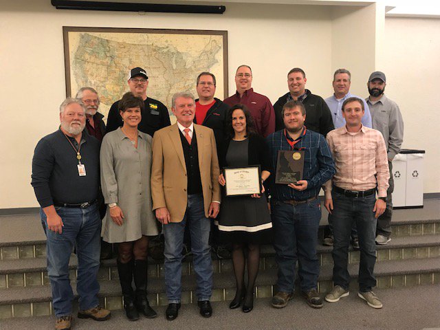 Today I presented @SimplotCompany Don Plant in Pocatello with the 2018 Idaho Awards for Leadership in Energy Efficiency. Congratulations and keep up the great work!