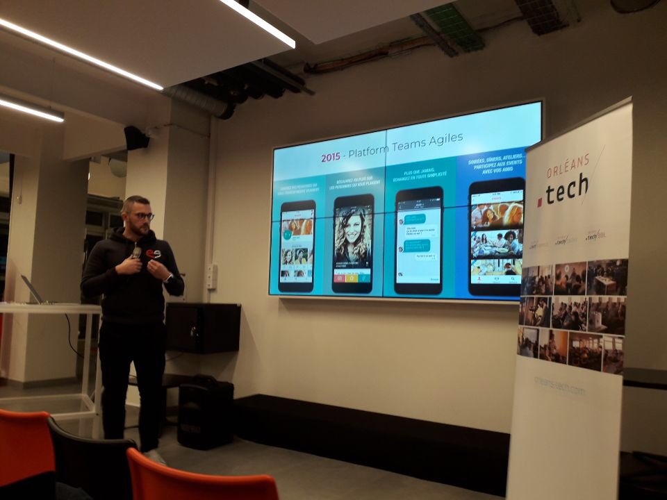 CMenindes's tweet photo. Deuxieme #talk au #orleanstech dédié à l'orga et au dev des apps @MeetupFR par @leloupnicolas 

#agile #features #team au service de la performance de l ❤️ 😉

Bravo ! https://t.co/YteDraAINg