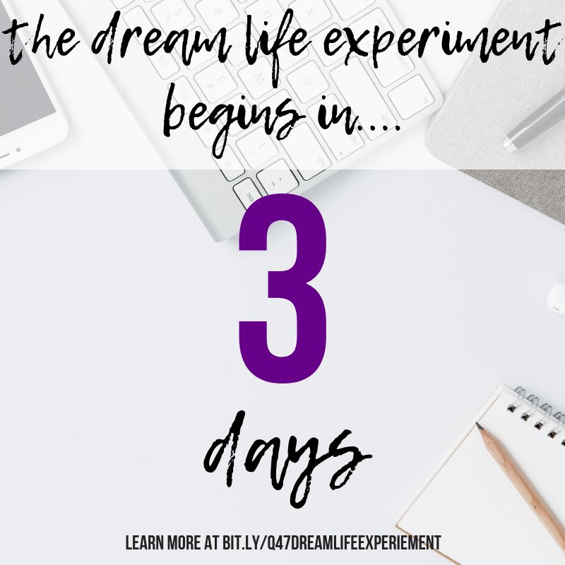 QuestFor47's tweet photo. Did you know that living your dream reality is less about what you have and more about how you feel? It's mind over matter in the truest sense.

Join me for the #DreamLifeExperiment: https://t.co/LZl5USwLyG https://t.co/Hn3MocNKdn