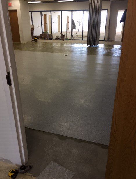 AlbriteBuilding's tweet photo. VCT tiles install - Matteson project #albritebuilding #generalcontractor #construction #commercialconstruction #buildingimprovements #remodeling #interioralternation #newconstruction #builders #architecture #buildwithpassion #thebestconstructionteam #excellentwork #followus https://t.co/67Zhvz7ljt