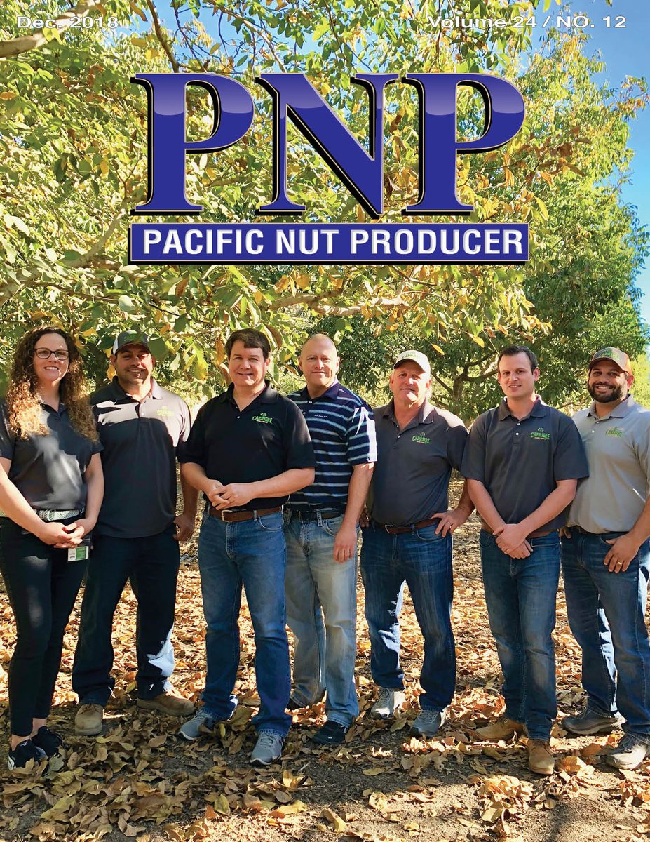 Don't miss the Dec. issue of Pacific Nut Producer, featuring <a href="/CarriereFarms/">Carriere FamilyFarms</a> ; almond handler views with <a href="/almondalliance/">Almond Alliance</a> , <a href="/hilltop_ranch/">Hilltop Ranch</a> , Hughson Nut Co &amp; <a href="/BlueDiamond/">Blue Diamond Almonds</a> ; hazelnut grower spotlight &amp; more!

<a href="/CaWalnuts/">California Walnuts</a> <a href="/OregonHazelnuts/">Oregon Hazelnuts</a> <a href="/Phytelligence/">Phytelligence</a> <a href="/DurhamPump/">Durham Pump</a> <a href="/GlennCountyRCD/">Glenn County RCD</a>