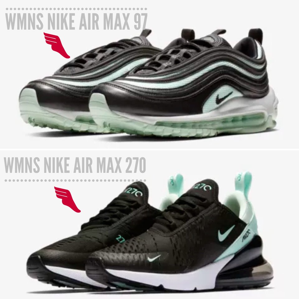 air max 97 hyper turquoise on feet