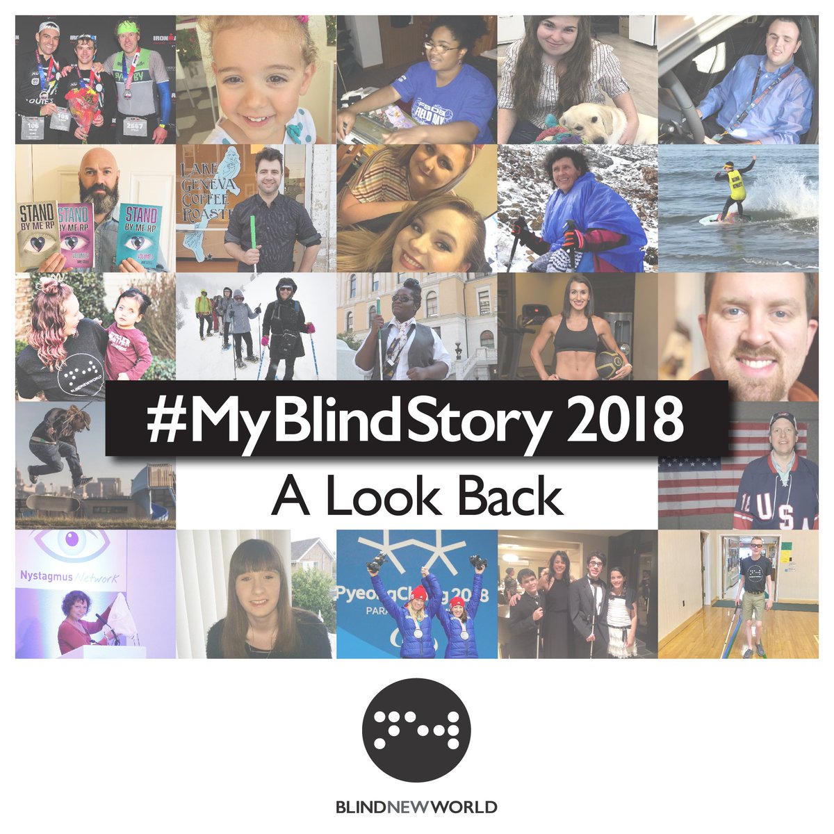 BlindNewWorld's tweet photo. The stories from within our #community keep us going and they keep us strong. And we don't want you to miss a single one! In this post, get to know the people who have shared their #MyBlindStory in 2018: https://t.co/lDZe1sMrHD #BlindNewWorld https://t.co/BBepYSCUTE