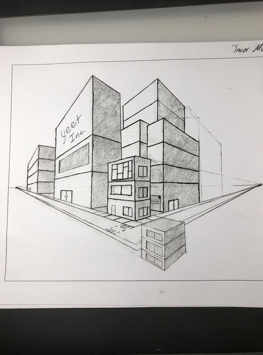 TBoldrickTaylorHigh (@boldrickt) on Twitter photo THS Engineering Class - This week we have been learning how to draw in 1-point and 2-point perspective. This is Trevor M's 2 - point perspective of a city. He went way above and beyond the requirements of the assignment. #GriffinPride <a href="/THSGriffins/">Taylor Griffins</a> #MiTeamTaylor THS Engineering Class - This week we have been learning how to draw in 1-point and 2-point perspective. This is Trevor M's 2 - point perspective of a city. He went way above and beyond the requirements of the assignment. #GriffinPride <a href="/THSGriffins/">Taylor Griffins</a> #MiTeamTaylor