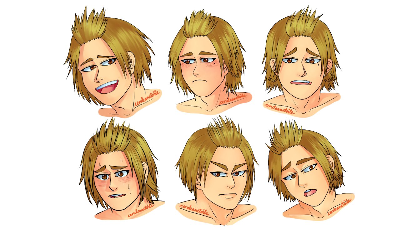 Hi I M Honey I Draw ʕ ᴥ ʔ Something Light Since I M Still Sick ᆺ Practicing How To Draw Hinomaru Sumo S Sada Mizuki And Drawing Different Facial Expressions Which Is