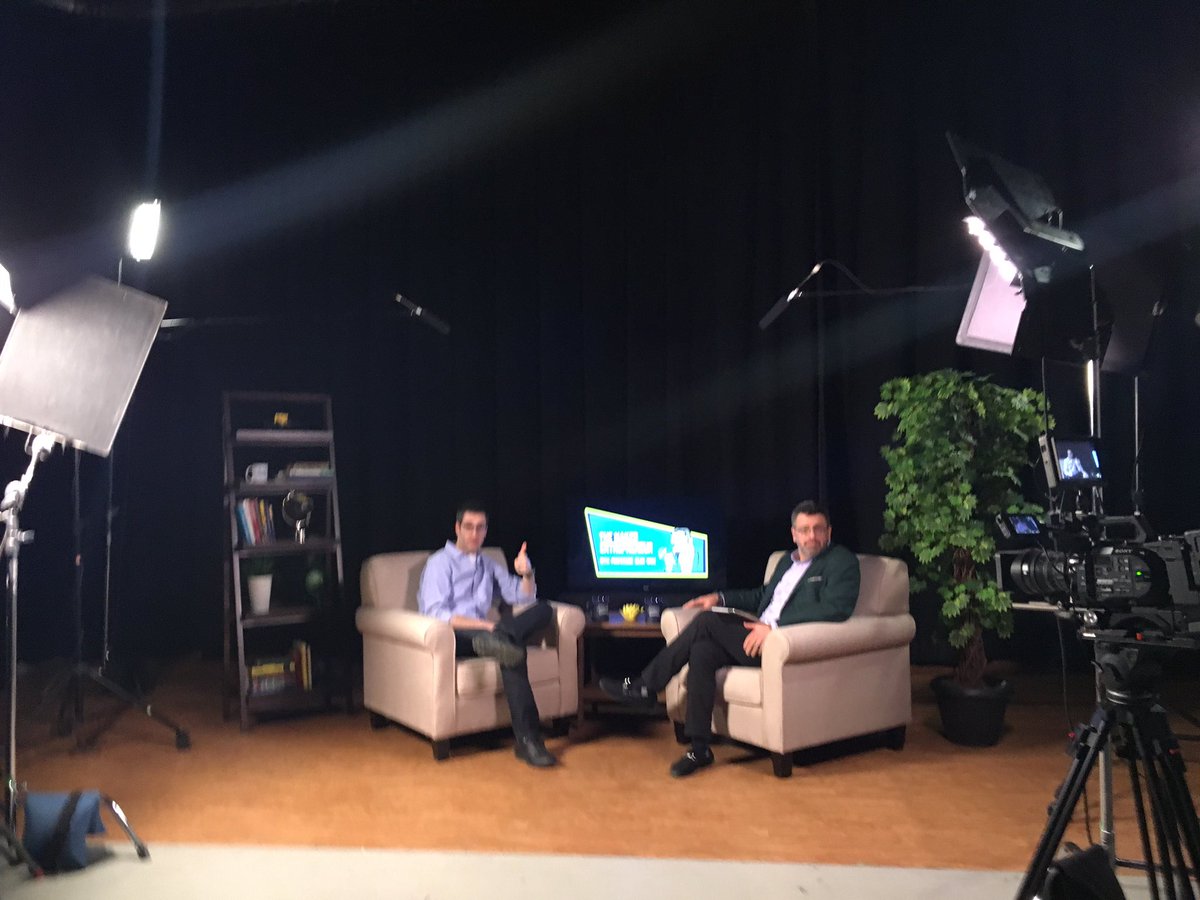RTAProd's tweet photo. Our crew is hard at work in the #studio shooting some new exciting episodes for the #TheNakedEntrepreneur with Professor @SeanWise . Stay tuned! https://t.co/YpQm1010au