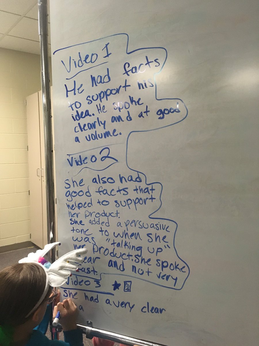 mariapettinger's tweet photo. What if you had ONE MINUTE to pitch your idea? What would you do with that time? @HSMSTigers Learners were asked 'What makes a good pitch?' and told to go for it! How do you promote learner exploration in your class? #Personlaizedlearning #guiededlearning https://t.co/TdRfdpM0Gm