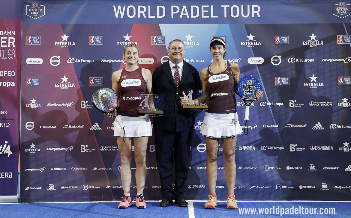¡ENHORABUENA¡  <a href="/AleeeeSalazar/">Alejandra Salazar</a> y  <a href="/martamarreromar/">marta marrero marrer</a> , Maestras World Pádel Tour 2018 - Wikipadel.net bit.ly/2Ey9mPp vía <a href="/wikipadelnet/">wikipadel.net</a>