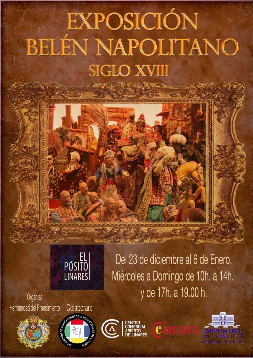 El Belén Napolitano será inaugurado el próximo domingo prendimientorosario.com/index.php/2018… #hermandadprendimientolinares