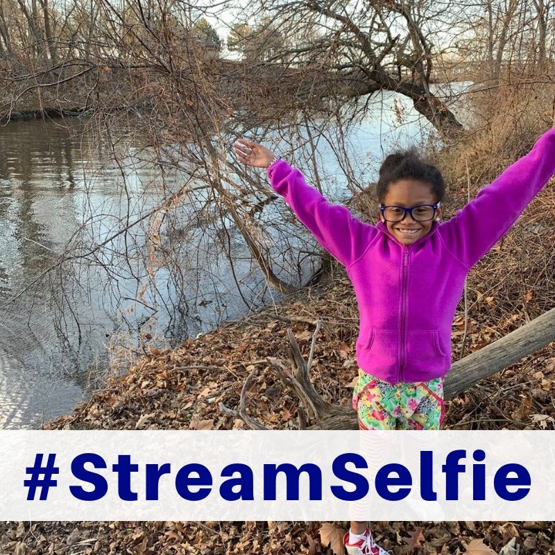 IWLA_org's tweet photo. Thanks GS Troop 706 for getting girls outdoors and sharing #StreamSelfies of Savanah (pictured) and other Scouts at North Chagrin Reservation nature preserve. We're glad they are excited about #citizenscience! https://t.co/G0coLtZ9n7 #WaterWednesday @clevemetroparks @girlscouts https://t.co/GWq5rC3bPU