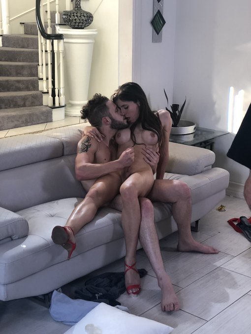 Stumbled across these adorable BTS from @TranSensual shoot last October with mr Wolf Hudson. 🥰 https://t<a class="tags" href="/tag/transensual">@transensual</a>