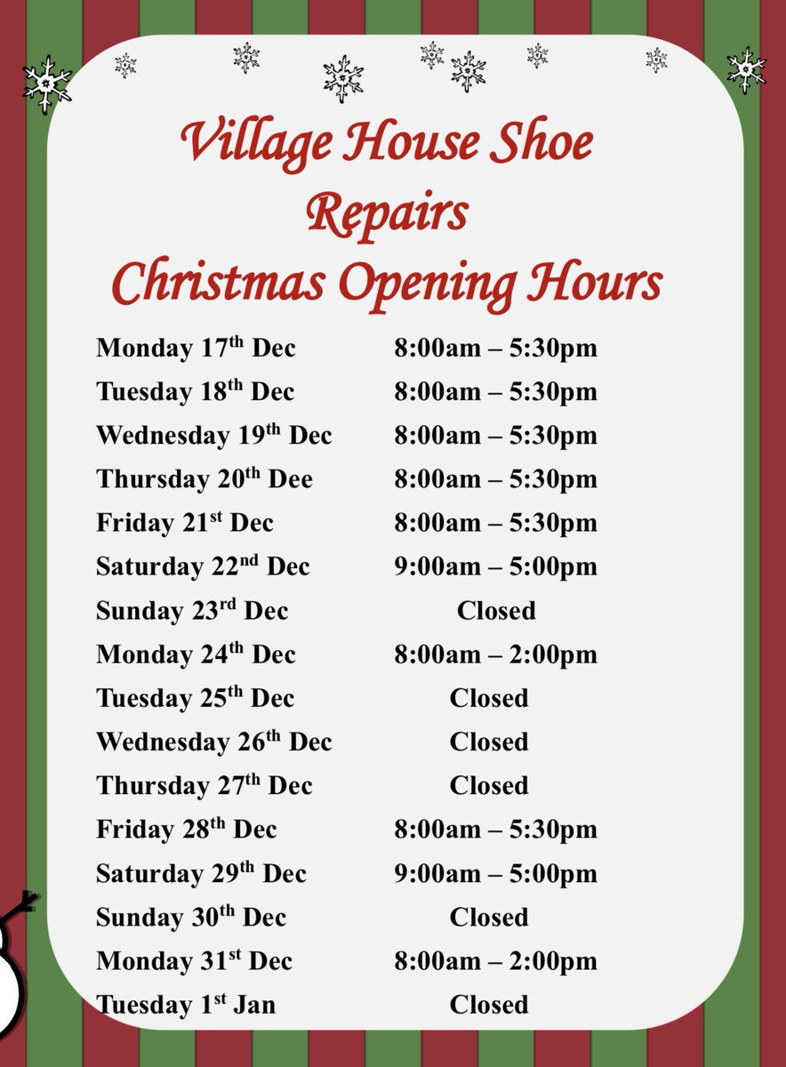 VillageHouseShoeRepairs tweet media